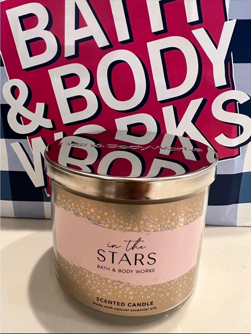 Bath & Body Works 'In The Stars' Scented 3 Wick Candle